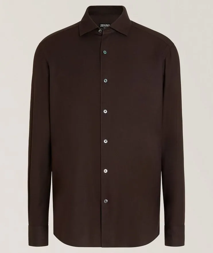 Cashco Cotton-Cashmere Dress Shirt