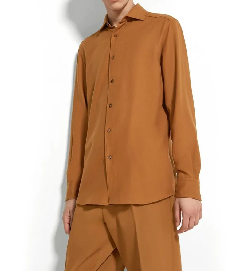 Cashco Cotton-Cashmere Shirt