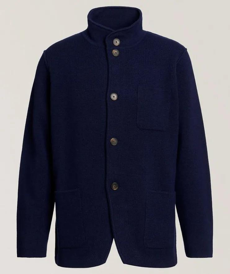 Cashmere Buttoned Cardigan