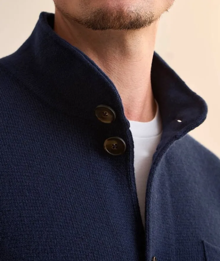 Cashmere Buttoned Cardigan