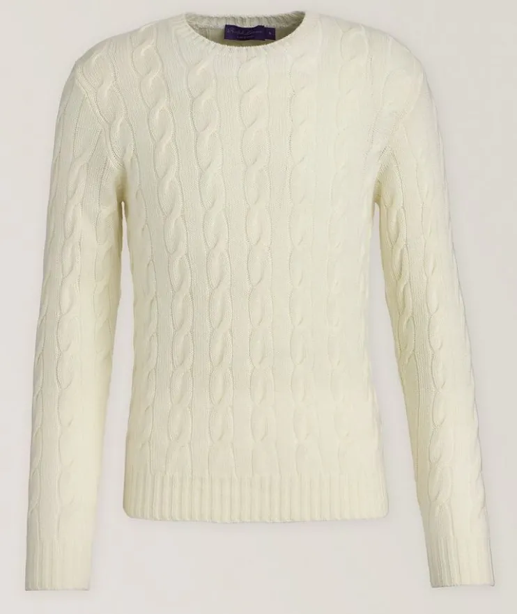 Cashmere Cable Knit Sweater