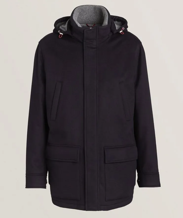 Cashmere Padded Parka