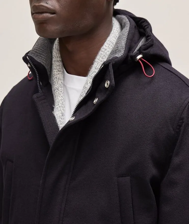 Cashmere Padded Parka