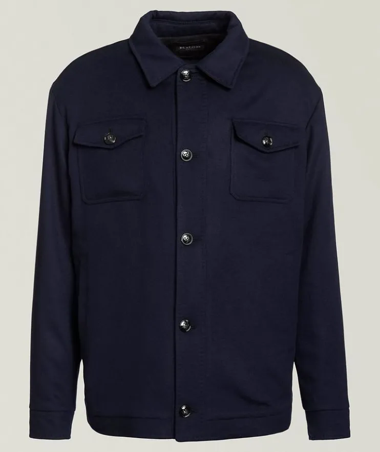Cashmere Shirt Jacket