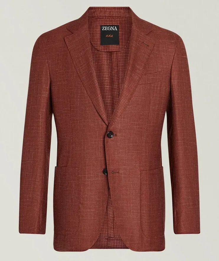 Cashmere, Silk & Linen Sport Jacket