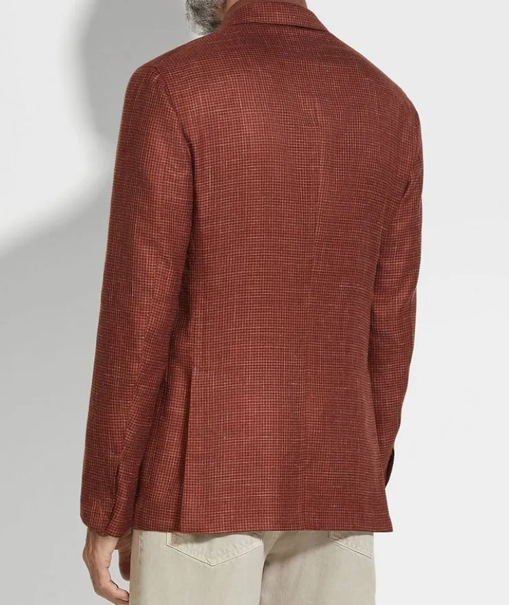 Cashmere, Silk & Linen Sport Jacket