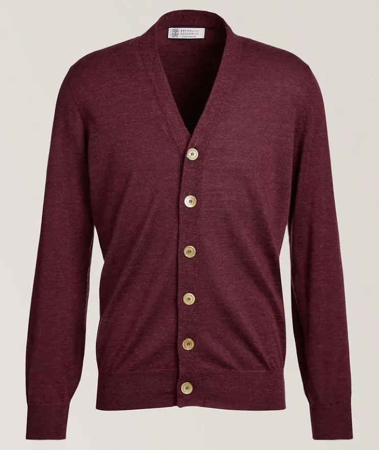 Cashmere, Silk & Linen Cardigan