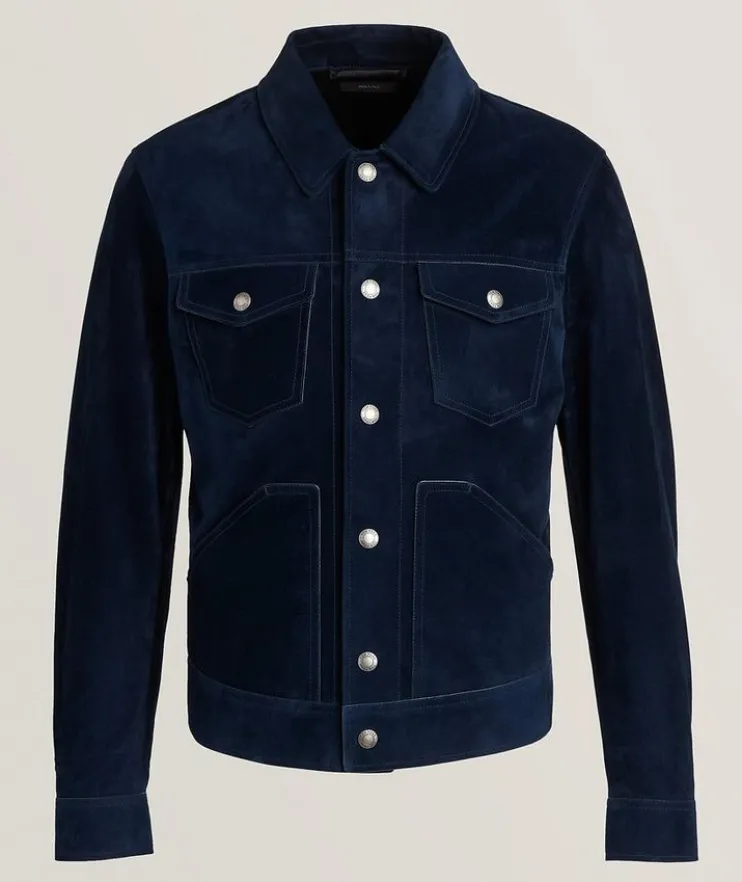 Cashmere Suede Western Jacket