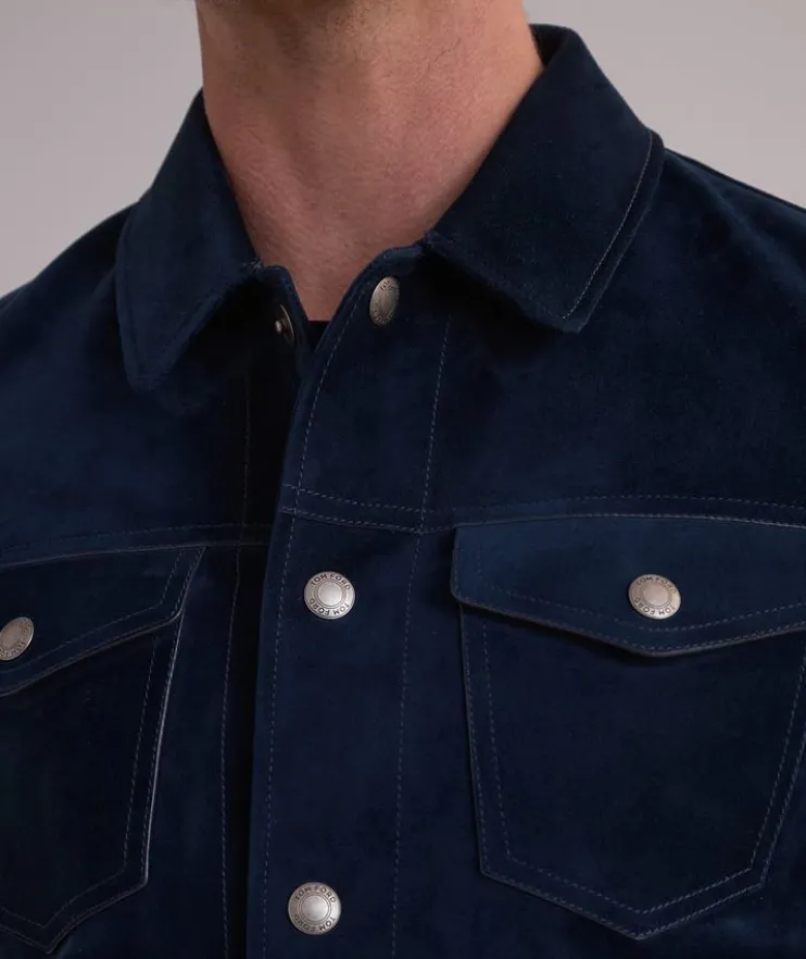 Cashmere Suede Western Jacket