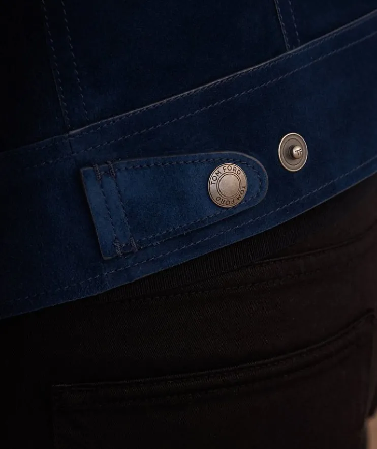 Cashmere Suede Western Jacket