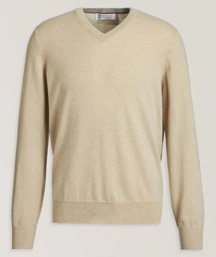 Cashmere V-Neck Sweater