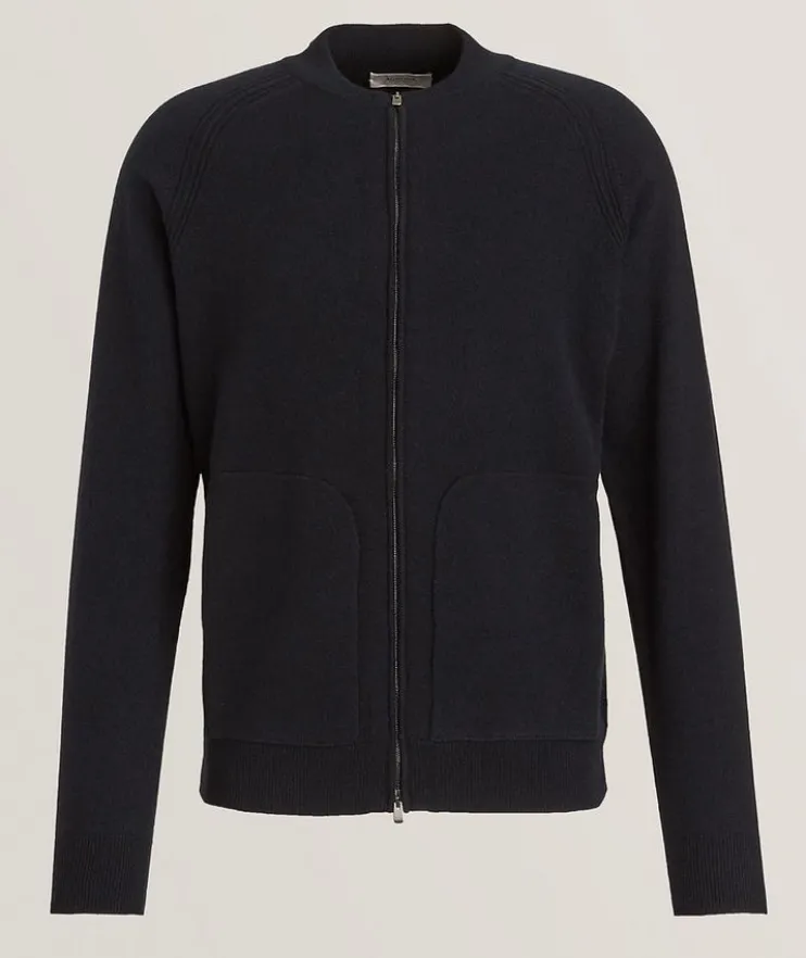 Cashmere-Blend Jersey Sweater