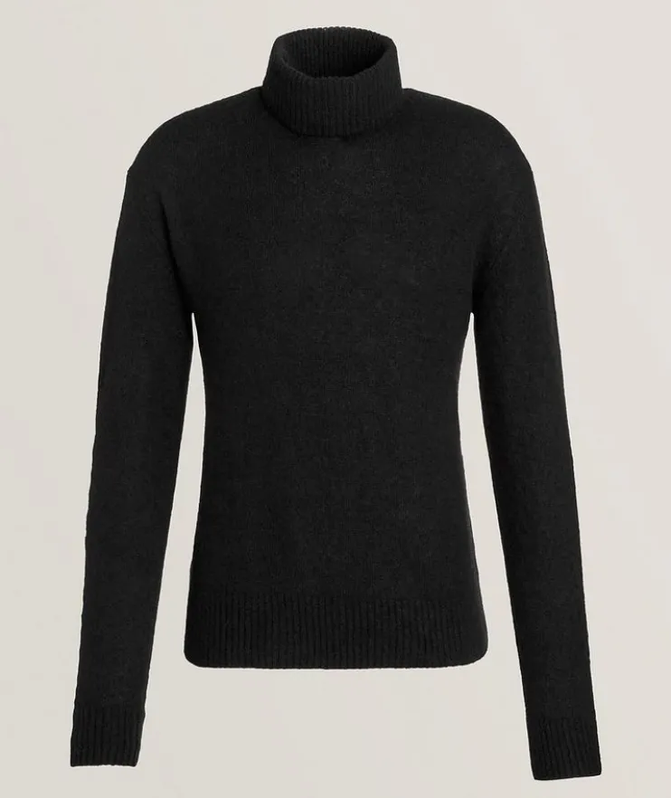 Cashmere-Silk Turtleneck