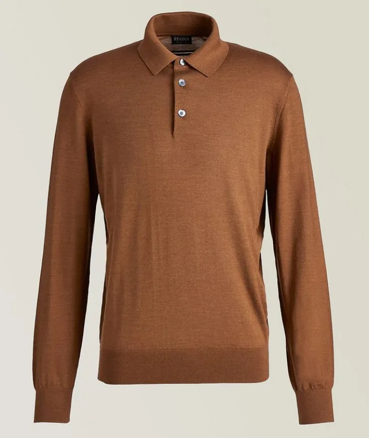 Cashseta Light Long-Sleeve Polo