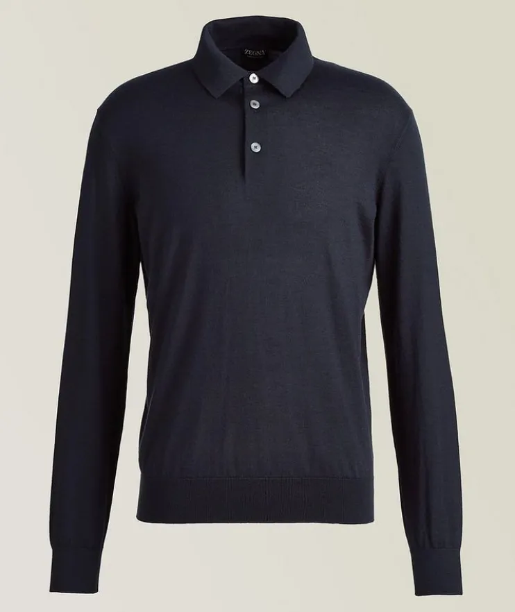 Cashseta Light Long-Sleeve Polo