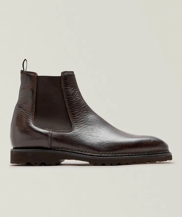 Cavaliere Leather Chelsea Boots
