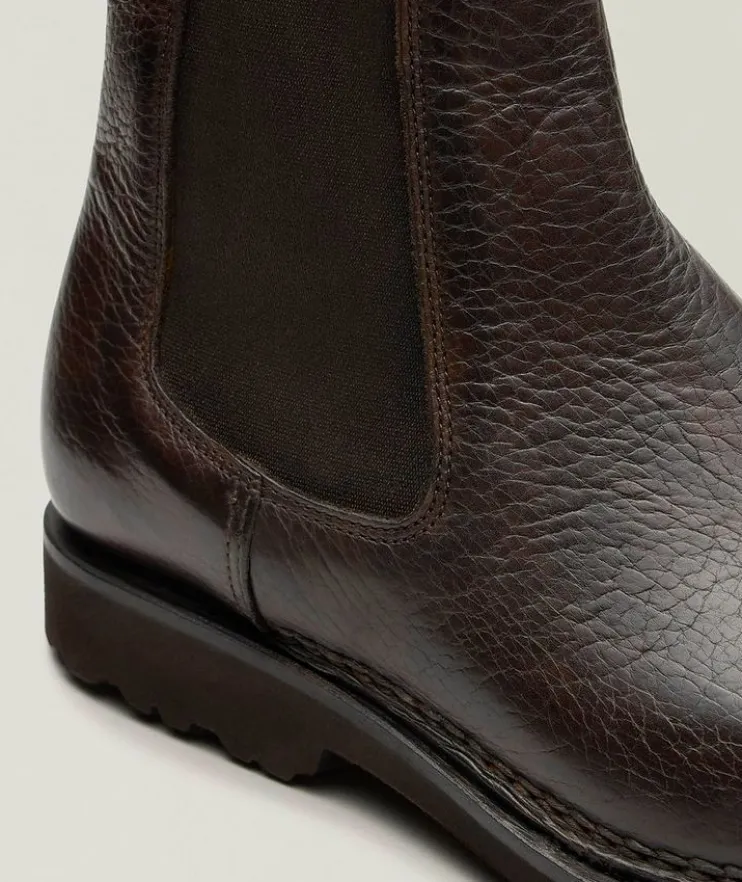 Cavaliere Leather Chelsea Boots