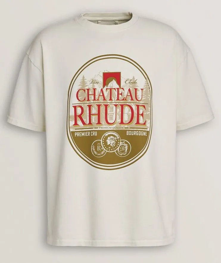 Chateau Rhude Cotton T-Shirt