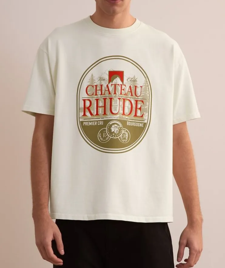 Chateau Rhude Cotton T-Shirt