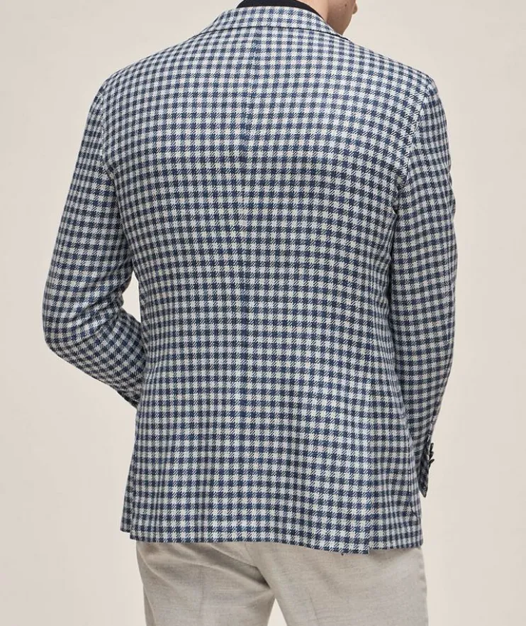 Check Cashmere Sport Jacket