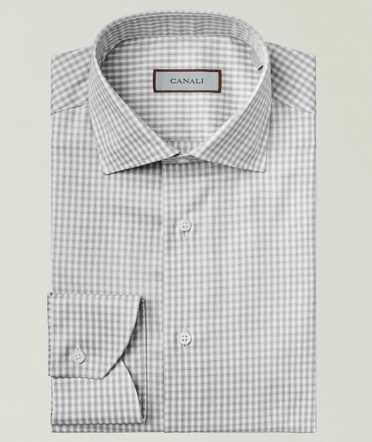 Check Cotton Dress Shirt
