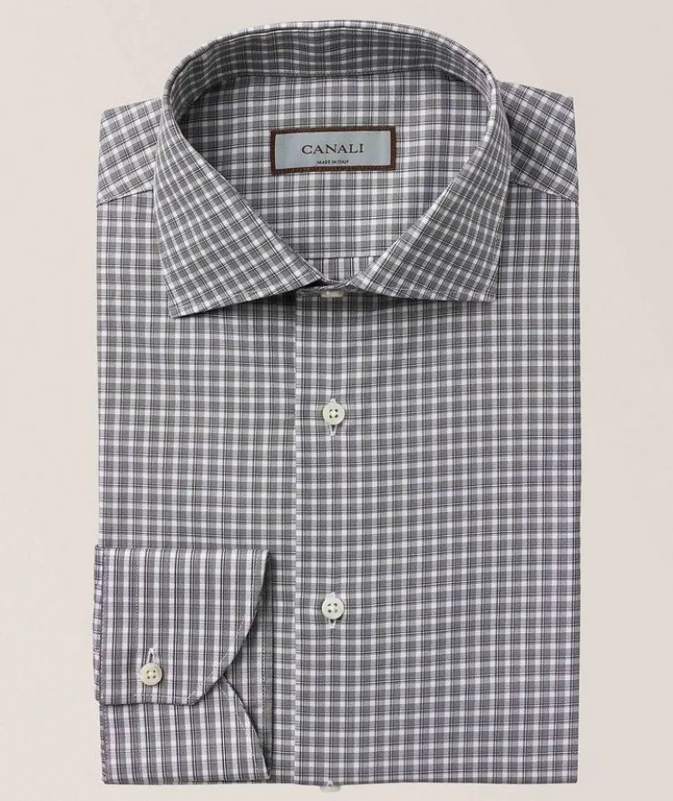 Check Cotton Dress Shirt