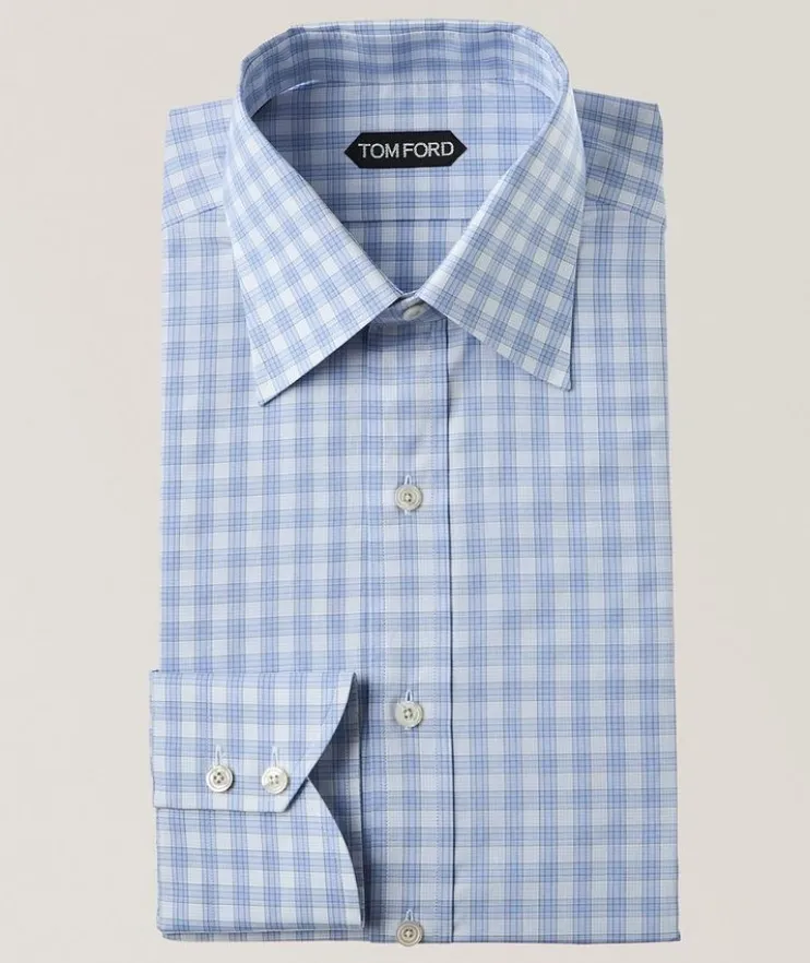 Check Cotton Dress Shirt