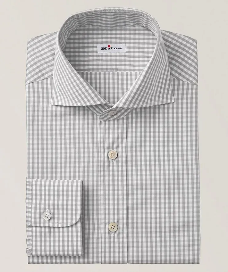 Check Cotton Poplin Shirt