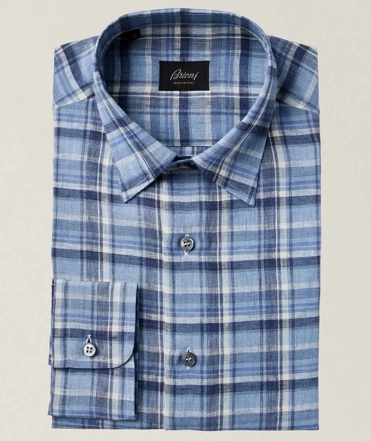 Checked Linen Shirt