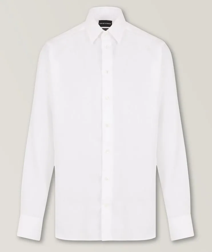 Chevron Jacquard Dress Shirt