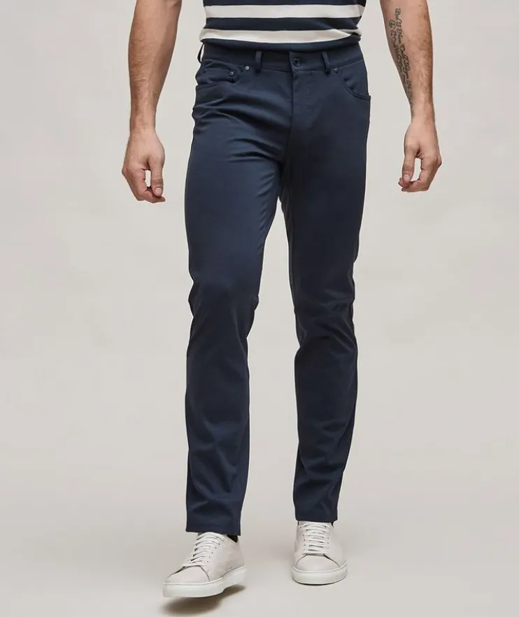 Chuck Hi-Flex Jersey Stretch-Cotton Blend Pants