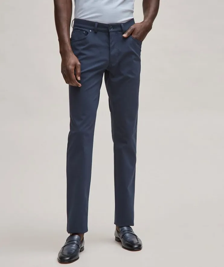 Chuck Hi-Flex Jersey Stretch-Cotton Blend Pants