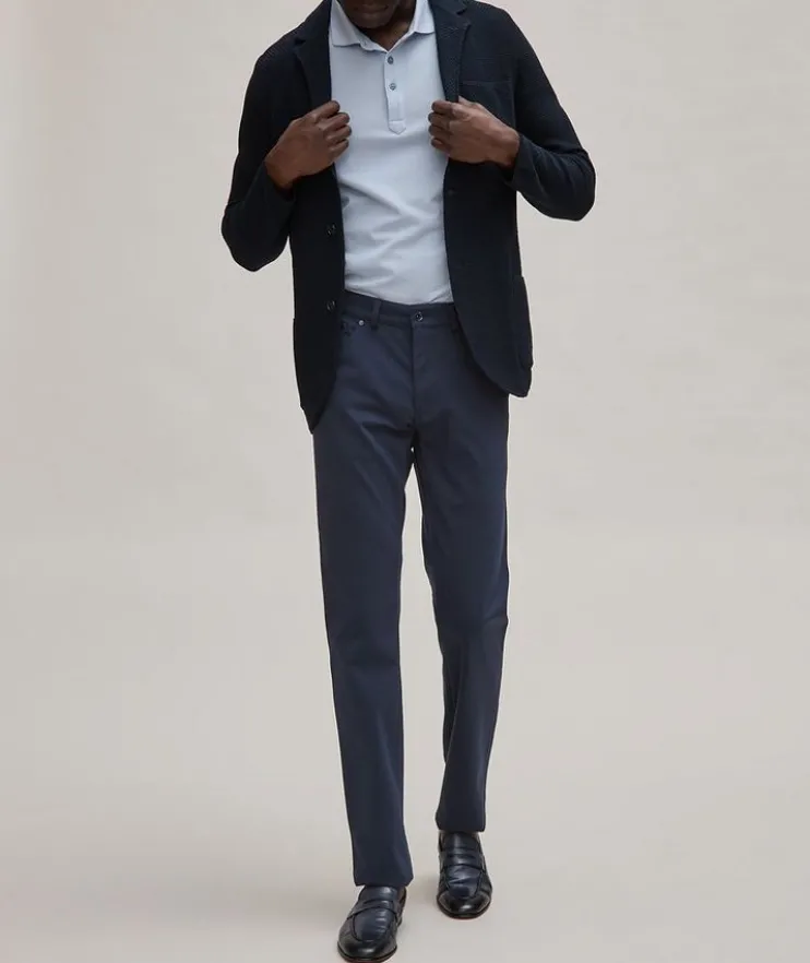 Chuck Hi-Flex Jersey Stretch-Cotton Blend Pants