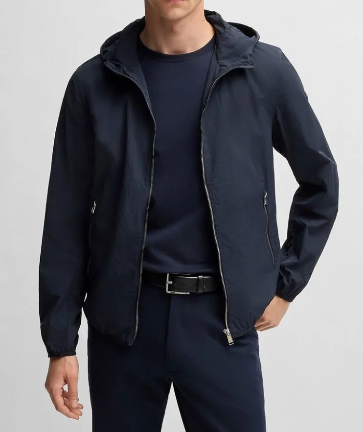 Cinder Water-Repellent Hooded Jacket