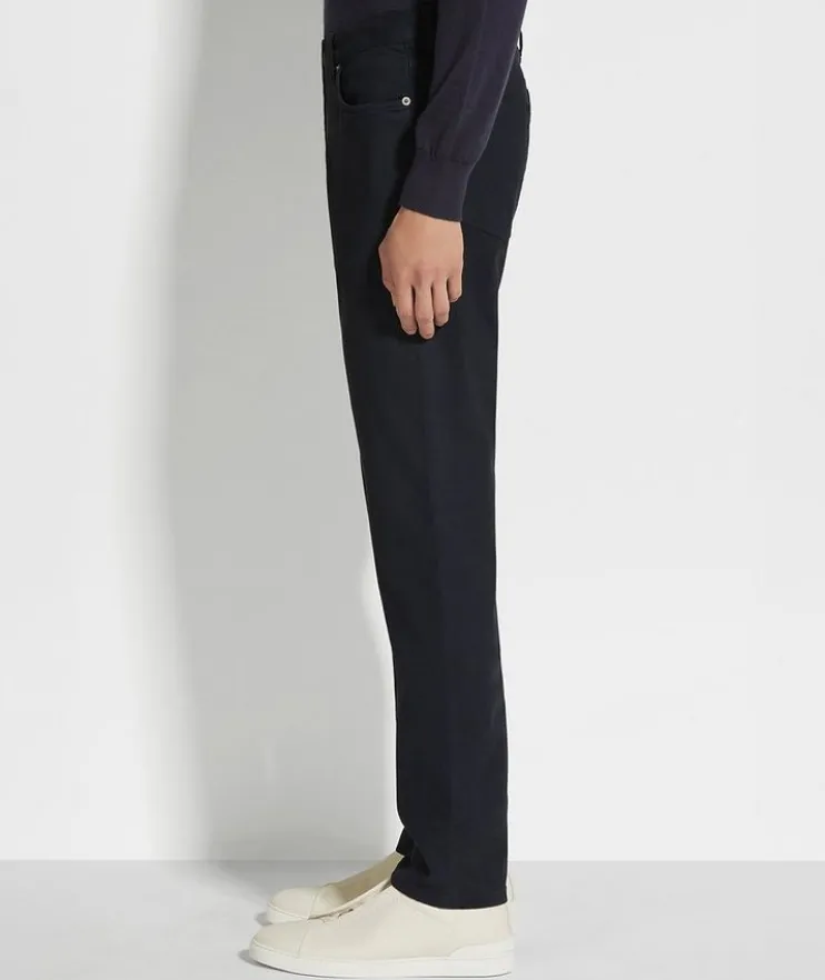 City Stretch-Cotton Five-Pocket Jeans