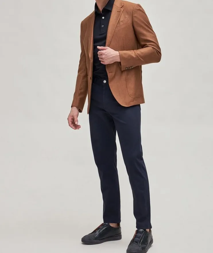 City Stretch-Cotton Five-Pocket Jeans