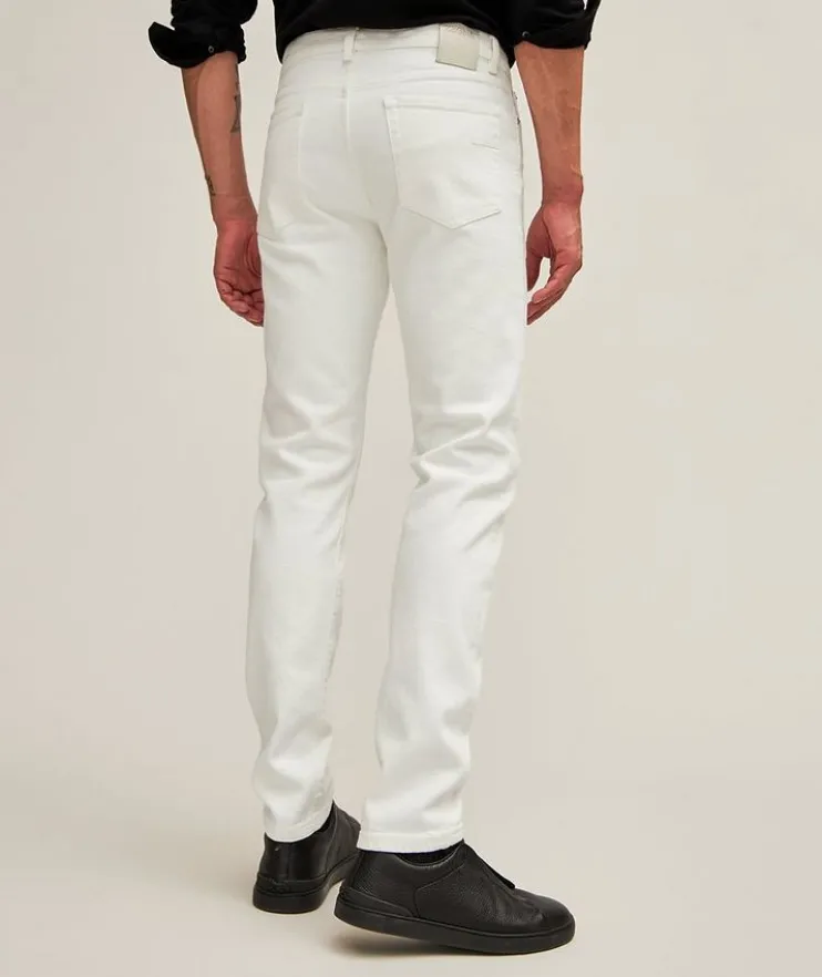 City Stretch-Cotton Five-Pocket Jeans