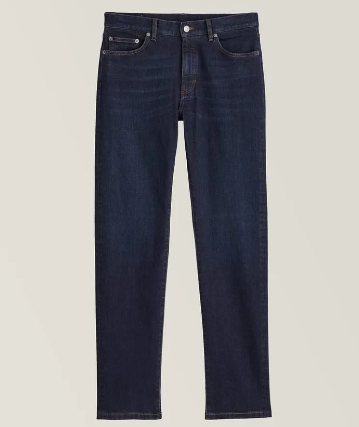 City Stretch-Cotton Five-Pocket Jeans