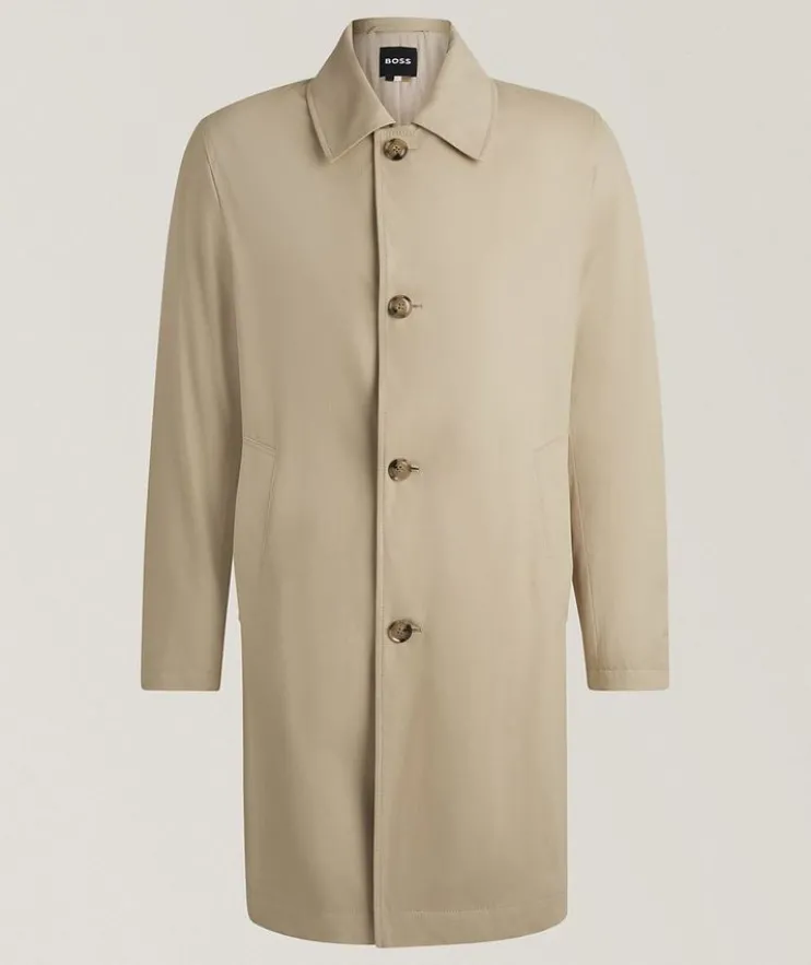 Clark Cotton-Blend Coat