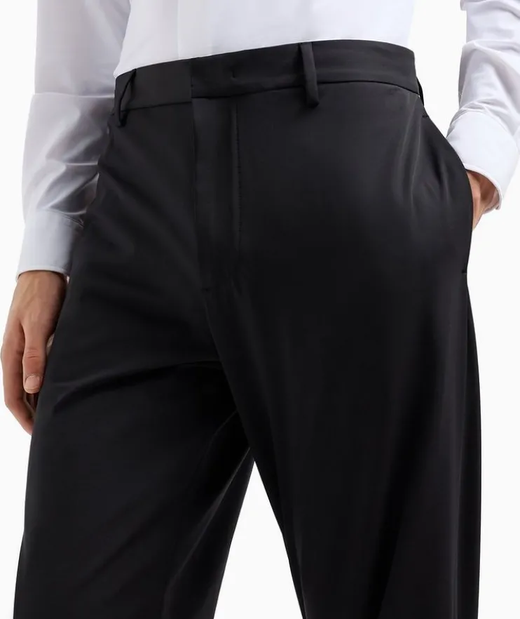 Classic Flat Front Trousers