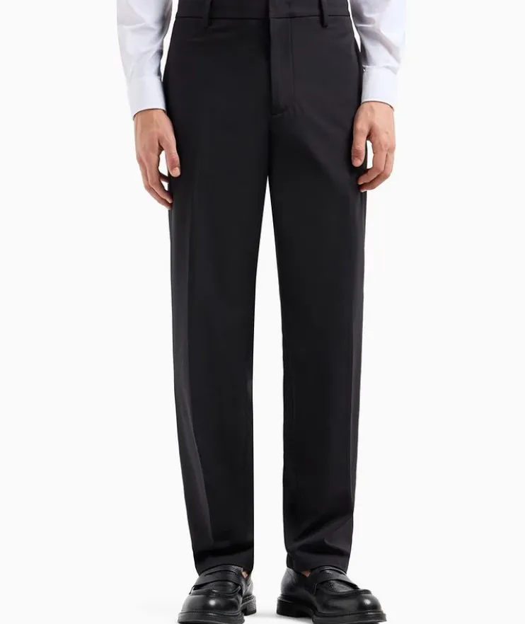 Classic Flat Front Trousers