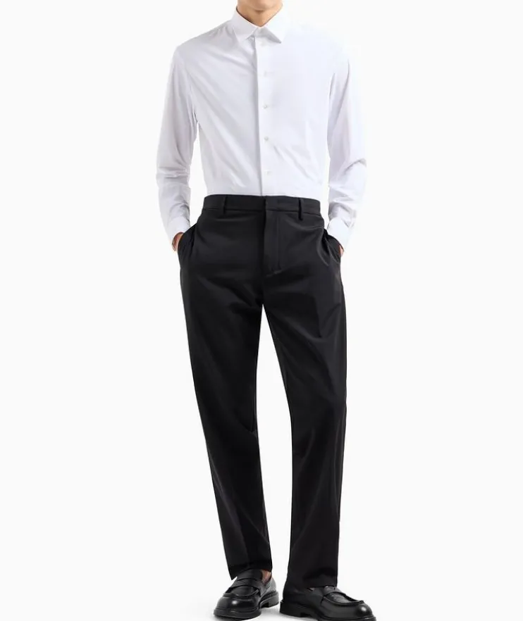 Classic Flat Front Trousers