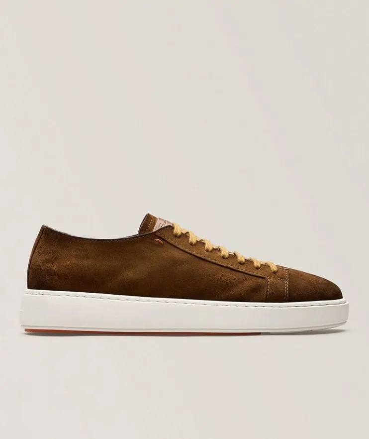 Clean Icon Suede Sneakers