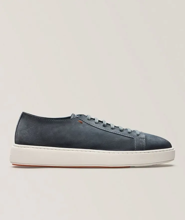 Clean Icon Suede Sneakers