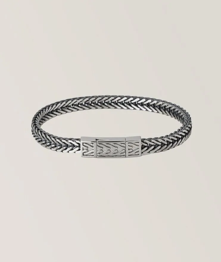 Coda Di Volpe Sterling Silver Bracelet