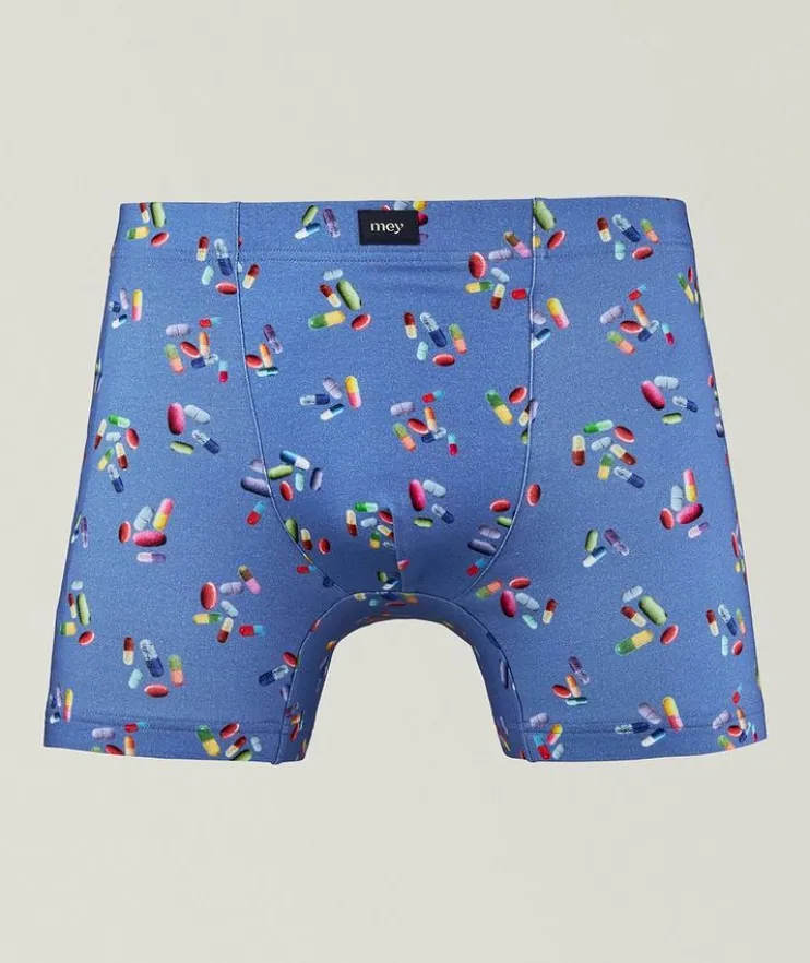 Colourful Pills Trunk-Shorty Boxer Briefs