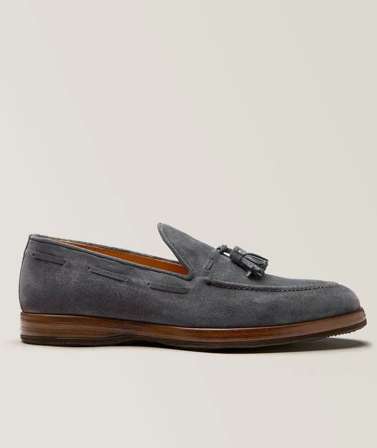 Conte Max Suede Tassel Loafers
