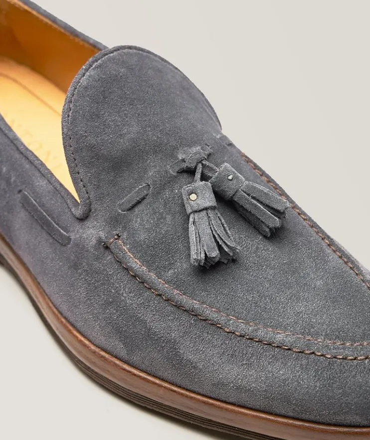 Conte Max Suede Tassel Loafers