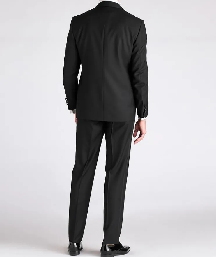 Contemporary Fit Wool Tuxedo Jacket