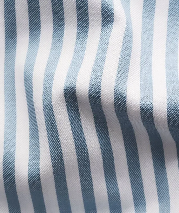 Contemporary-Fit Bengal Stripe Twill Dress Shirt